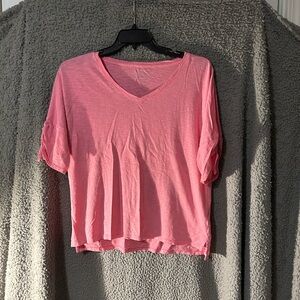 Talbots Pink Short Sleeve Tee